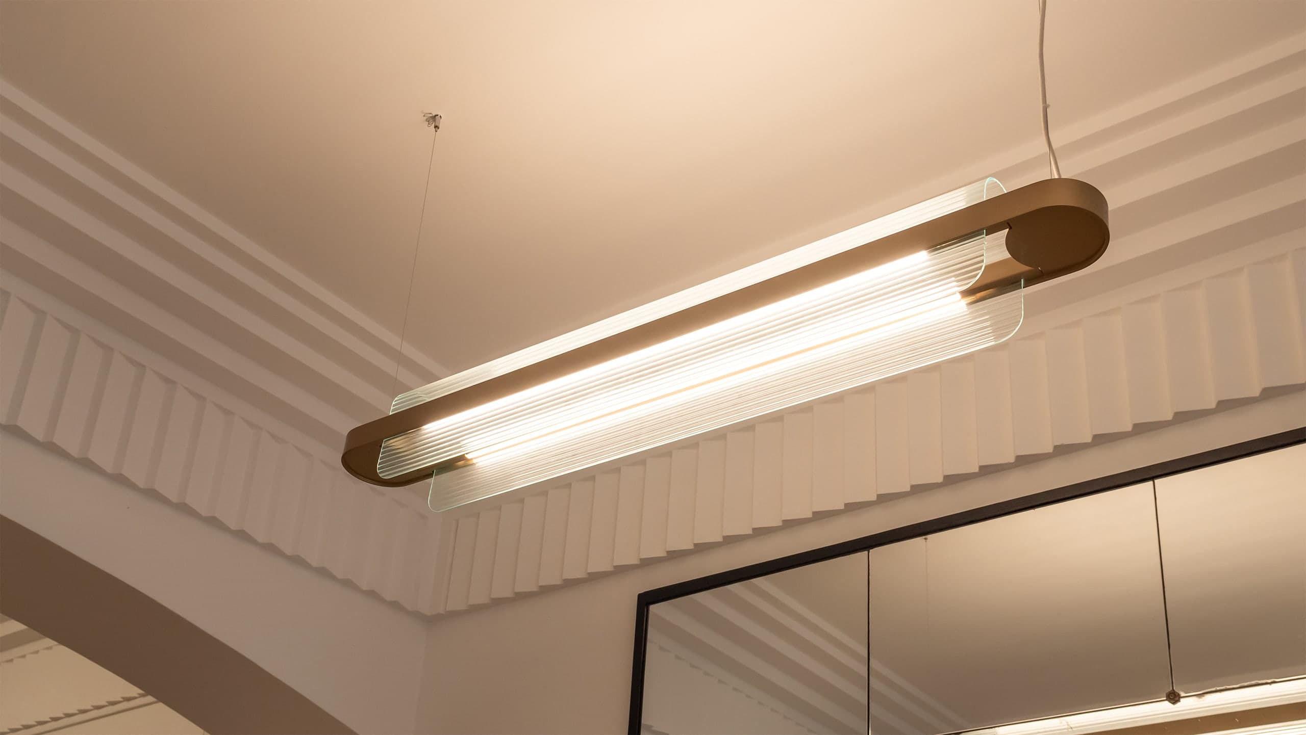 Atrio con lampada Nami — Private House, Parigi — KDLN