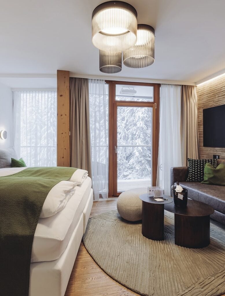 Camera hotel con lampada Giass — Mooser Hotel, Austria — KDLN