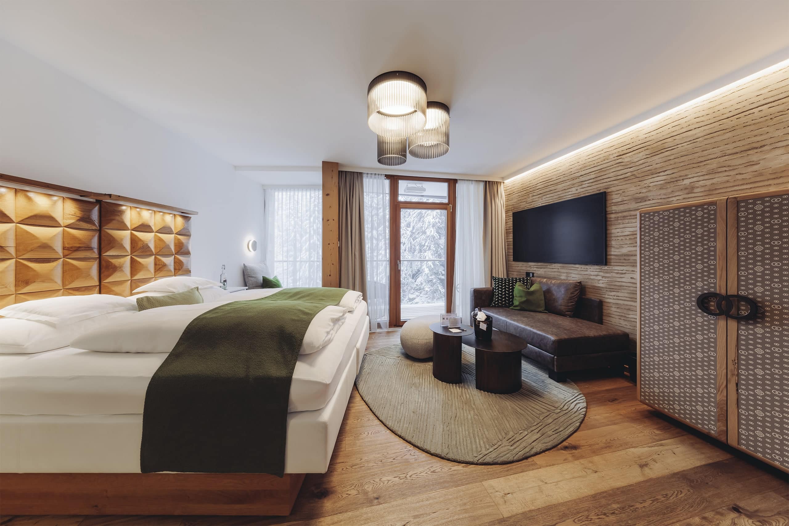 Camera hotel con lampada Giass — Mooser Hotel, Austria — KDLN