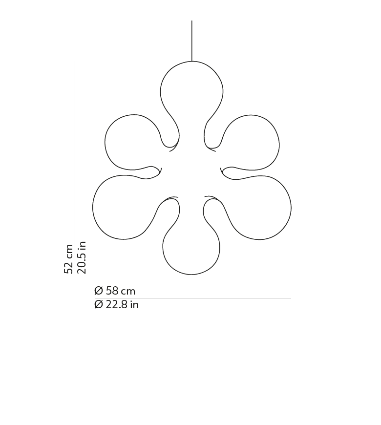 Atomium suspension - Immagine tecnica