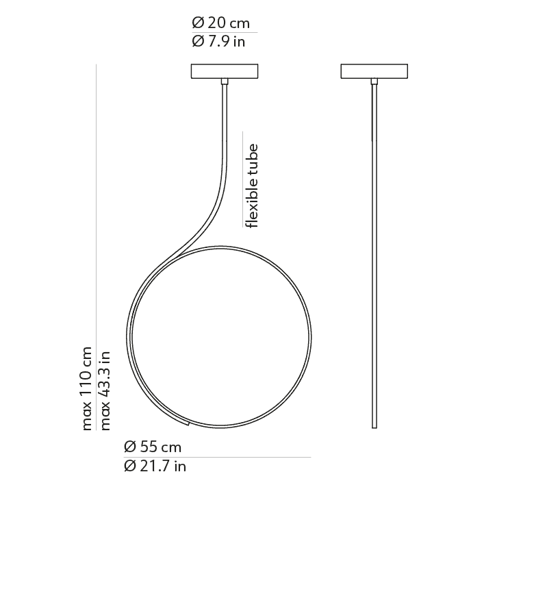 Poise ceiling - Technical image