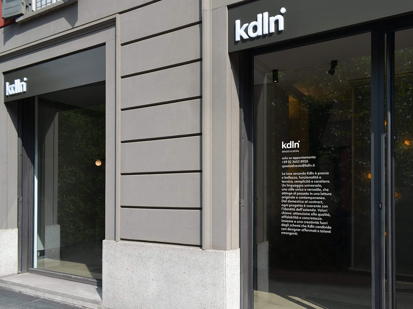 Spazio Elvezia 2022 vetrine