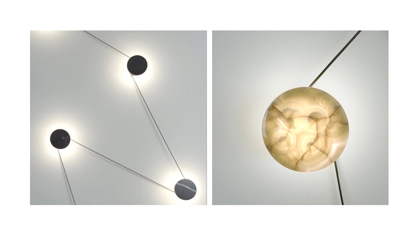 Frame video con lampada Azou