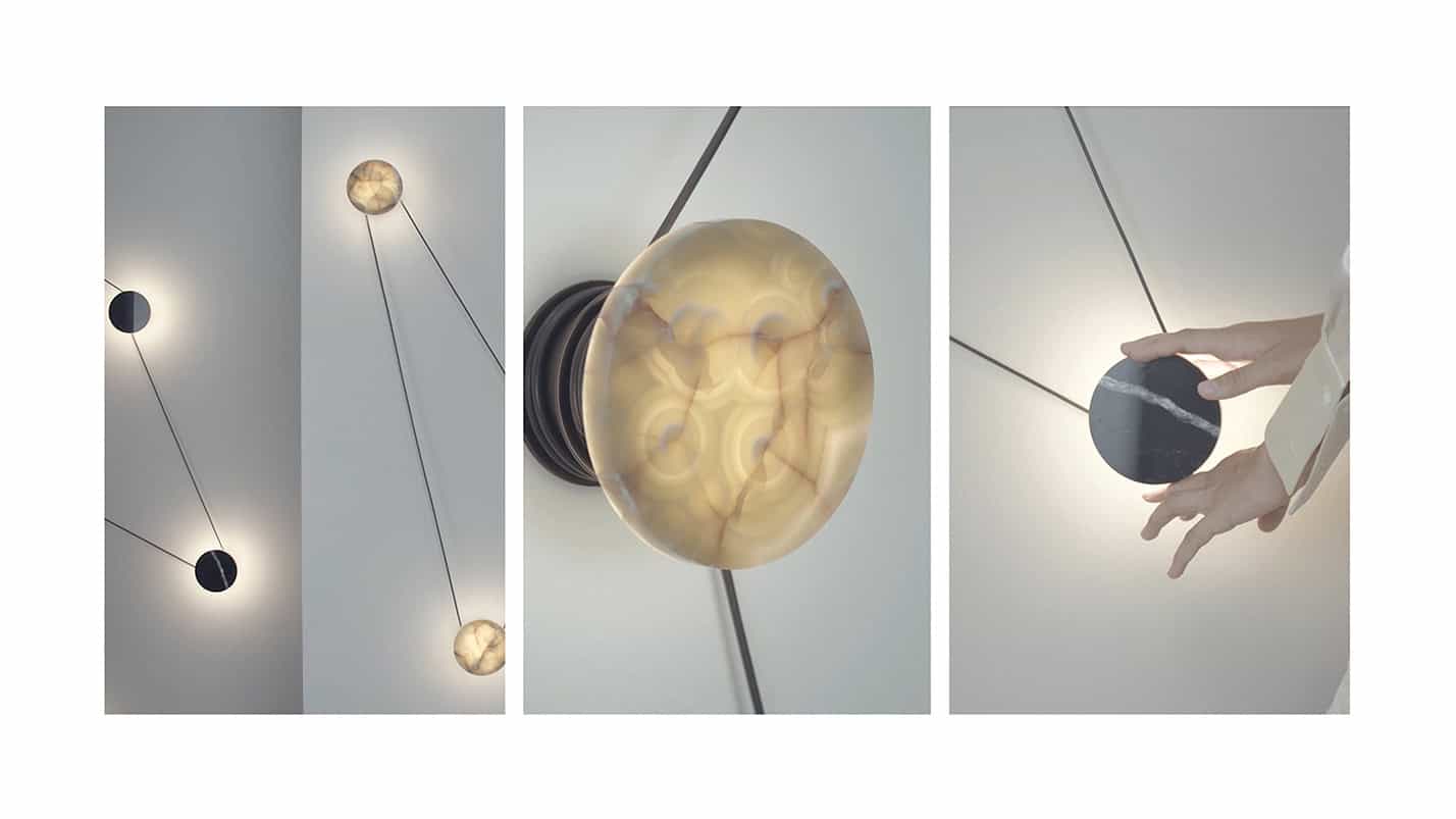 Frame video con lampada Azou