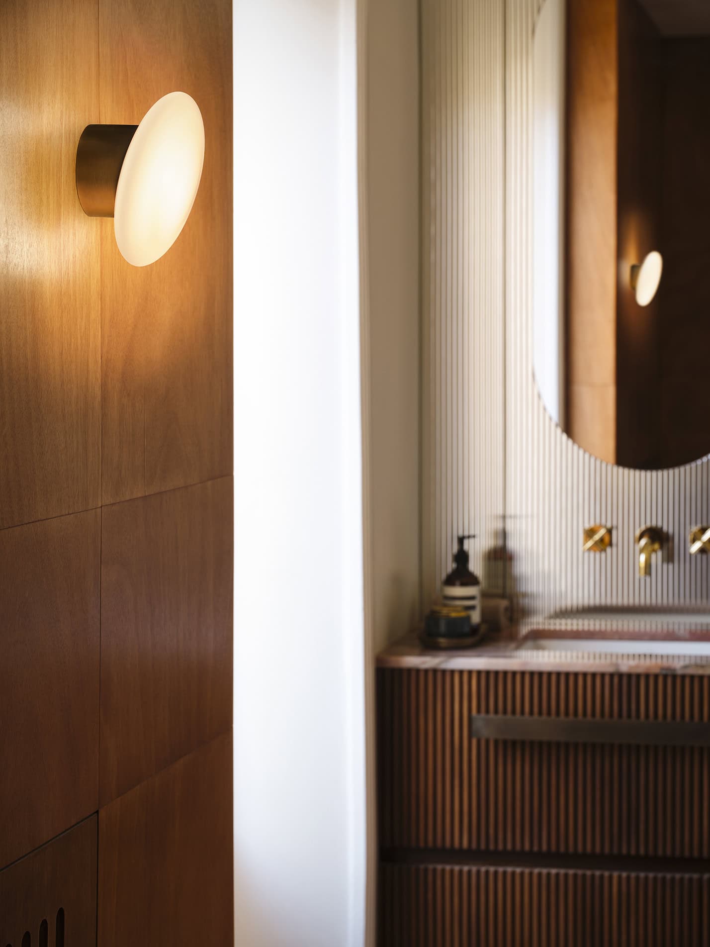 Bagno con lampada IP55