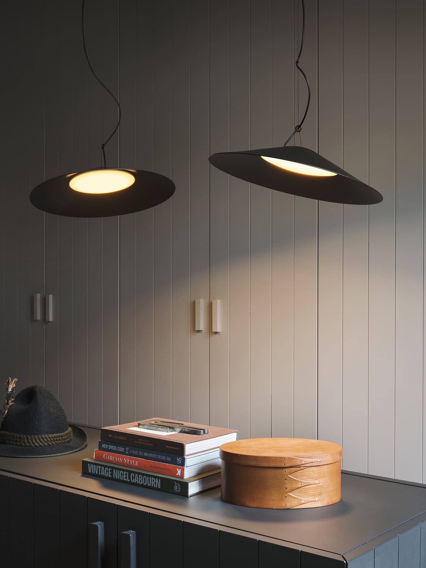 Cabina armadio con lampada Kate 43 Suspension