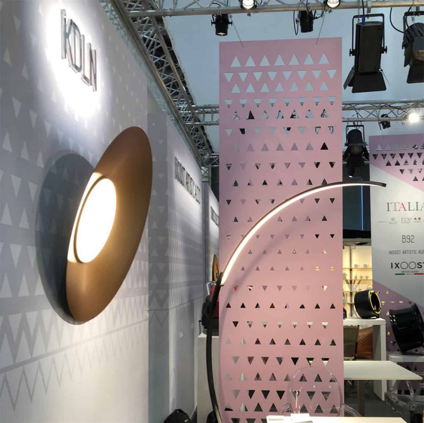 Stand Maison&Objet 2024 con lampade Kyudo e Kate