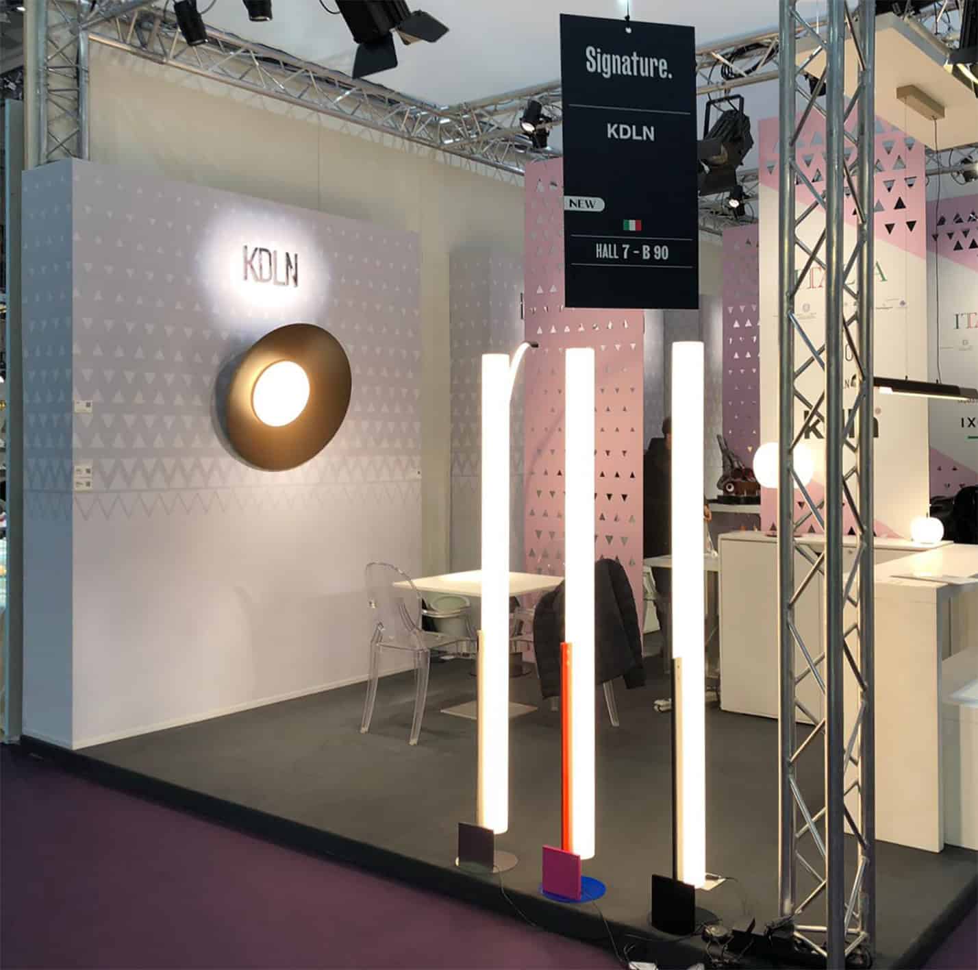 Stand Maison&Objet 2024 con lampade Model T e Kate