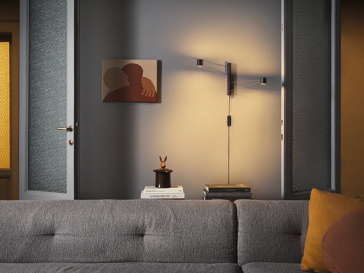 Living con lampada Polar Wall 2