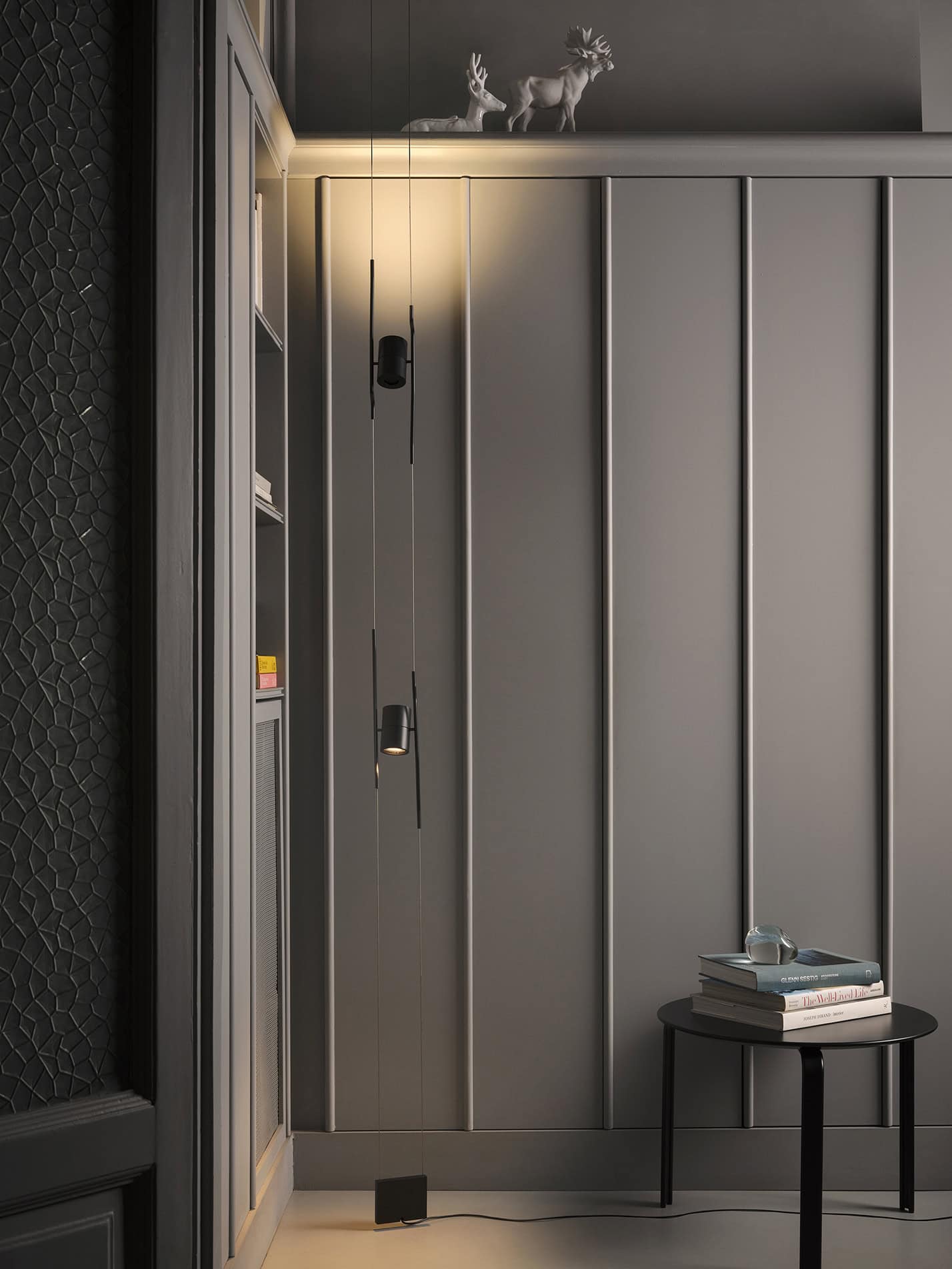 Ingresso con lampada Tendu